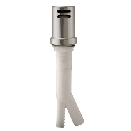 Westbrass 1-3/4" x 2-3/4" Solid Brass Air Gap Cap Kit, Skirted, Stainless Steel D200-1-20
